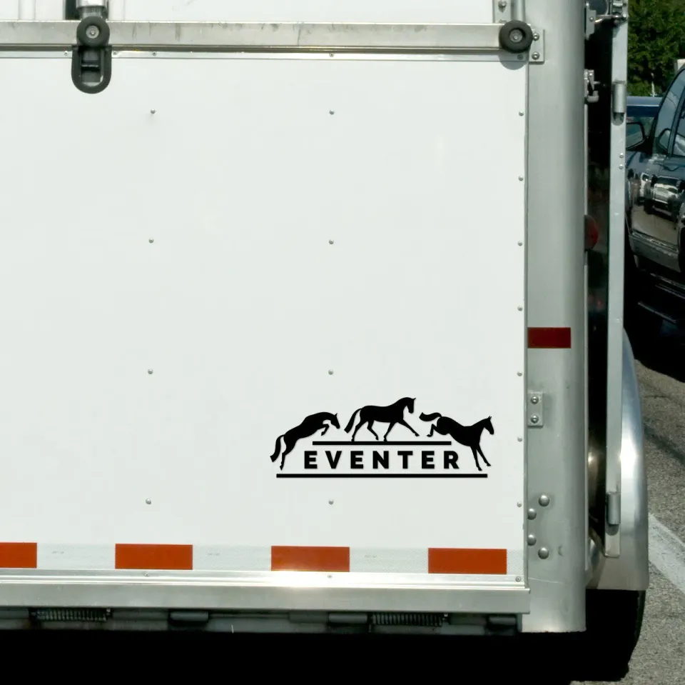 Dapplebay Eventer vinyl sticker zwart STD mat