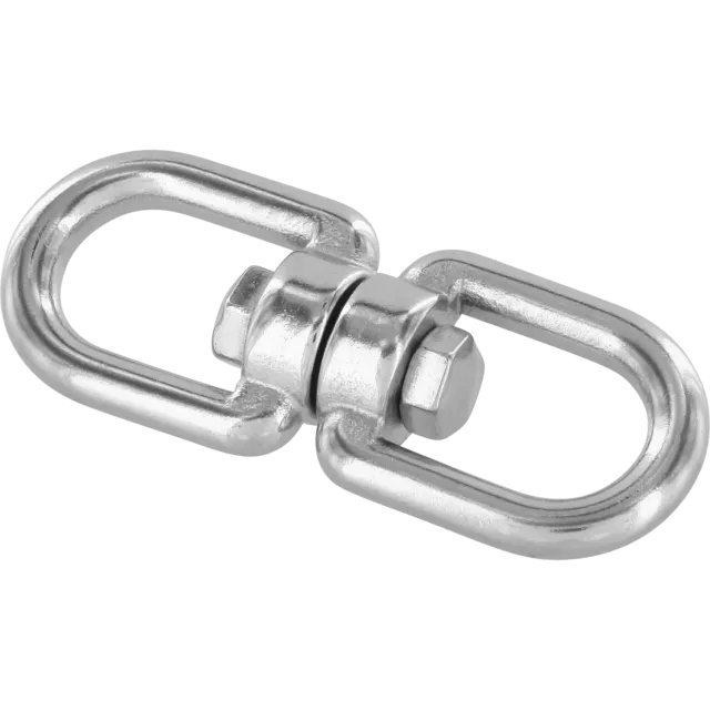 Herm Sprenger 35971 wartel oog-oog rvs 5 mm roestvrij