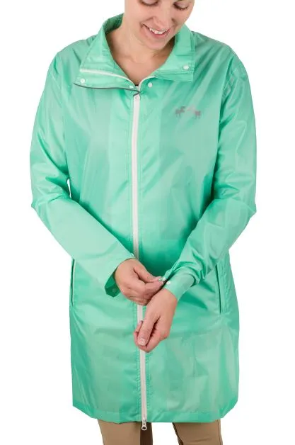 Equine Couture Downpour regenjas dames rood waterdicht