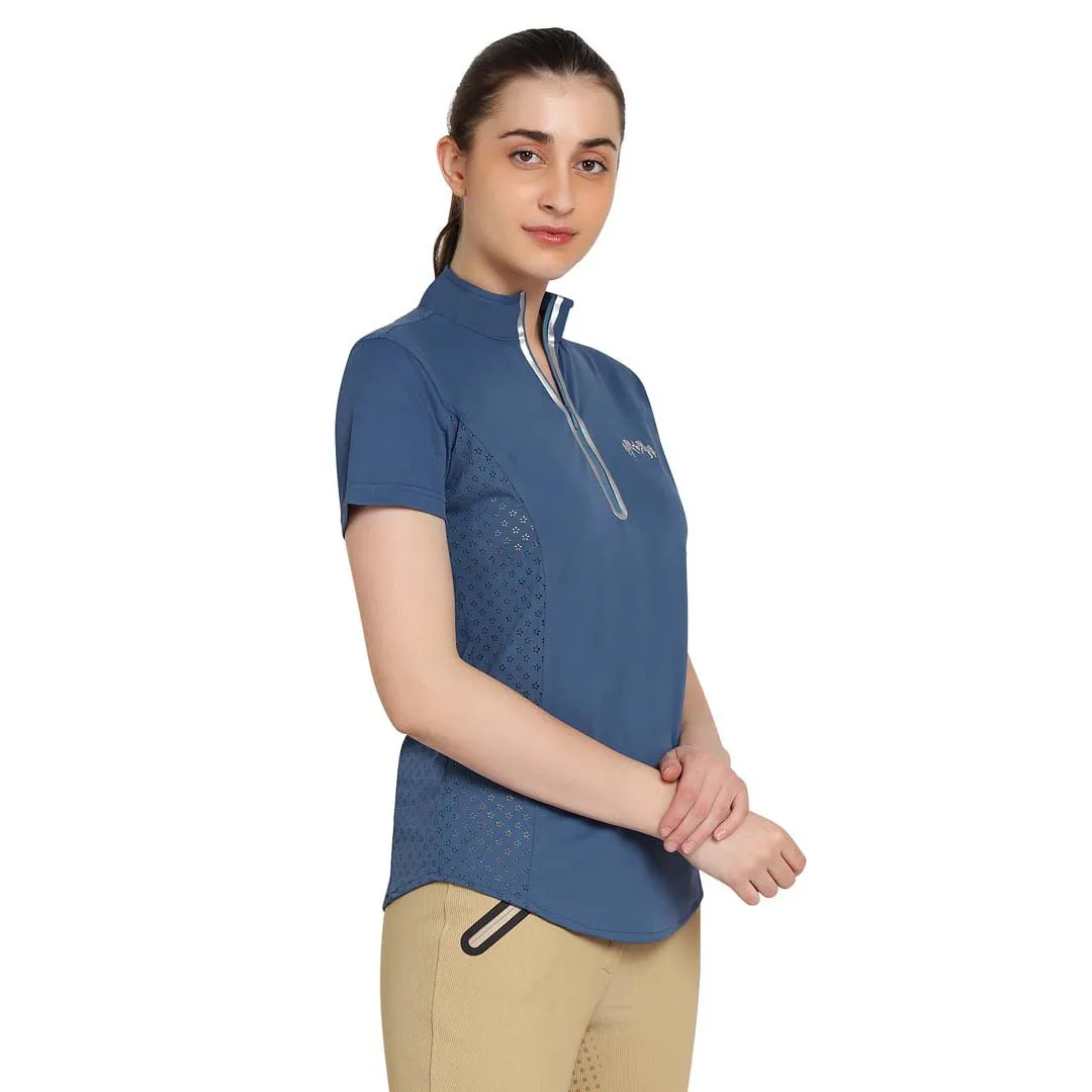 Equine Couture Malta sportshirt dames wit XL