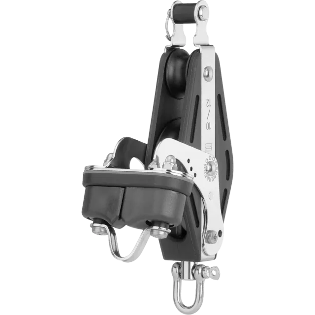 HS Sprenger S-Block grootschootblok 12 mm dubbel met wervel glijlager