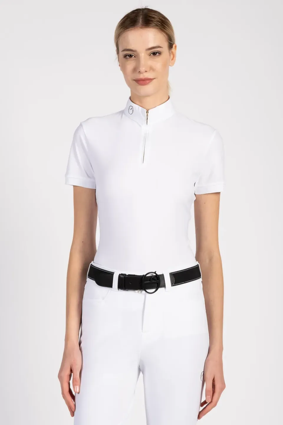Vestrum Mahon wedstrijdshirt dames korte mouw wit