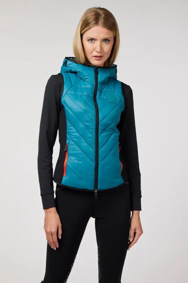 Vestrum Siracusa bodywarmer dames met capuchon