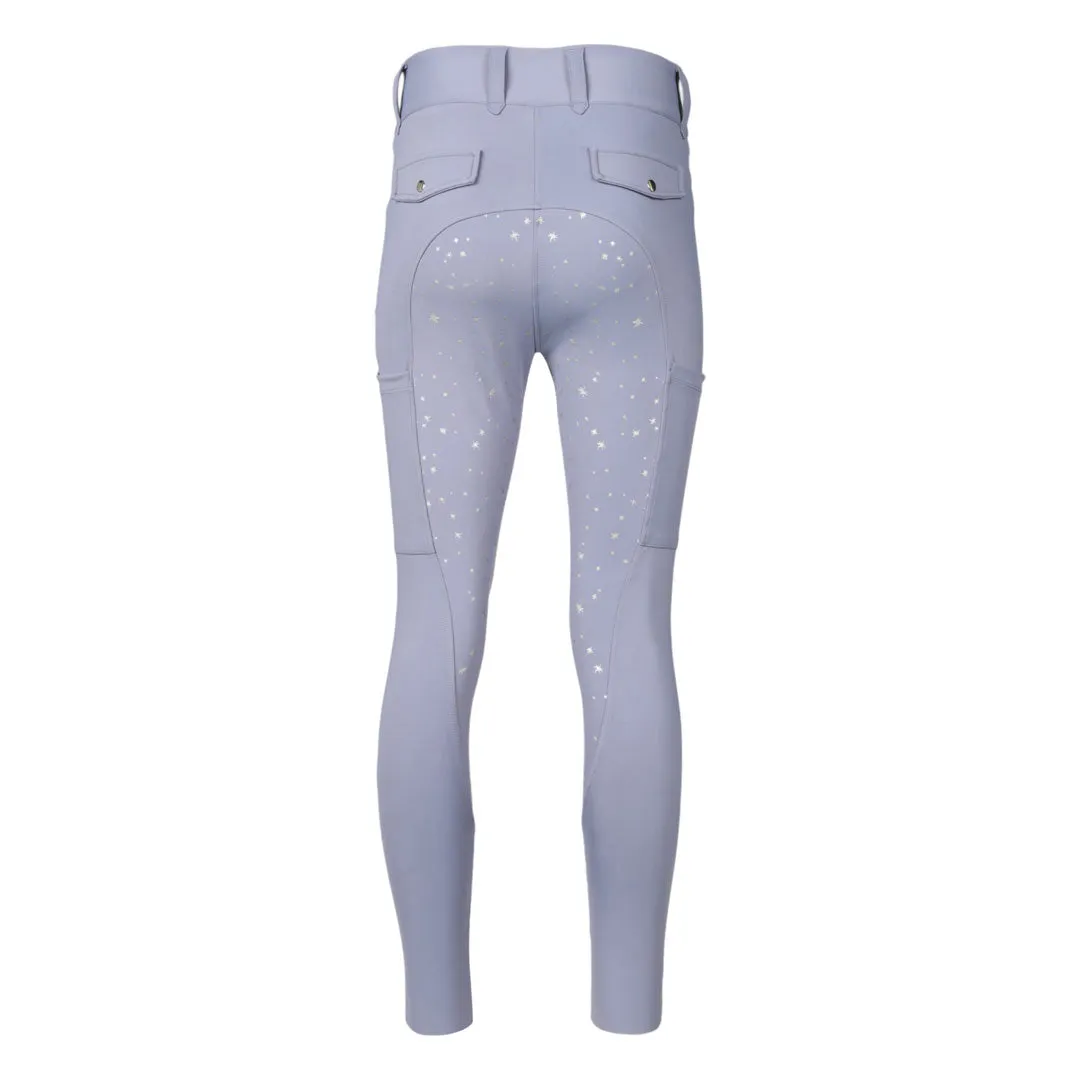 Dapplebay Lavender Haze Compression rijbroek full seat lavender