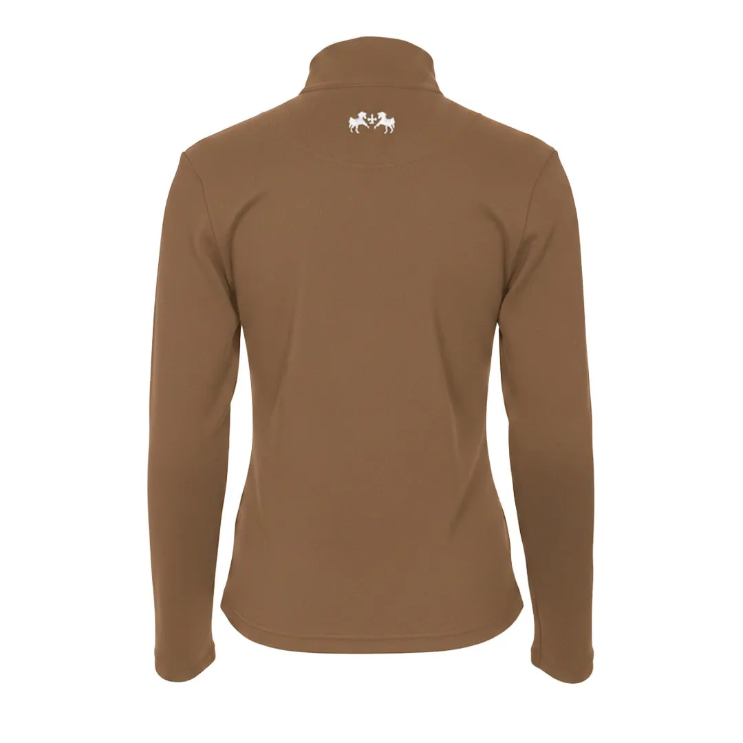 Equine Couture Base Layer colshirt grafiet stretch