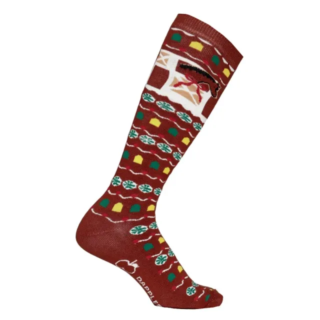 Dapplebay Gingerbread Horse sokken sugarplum dames