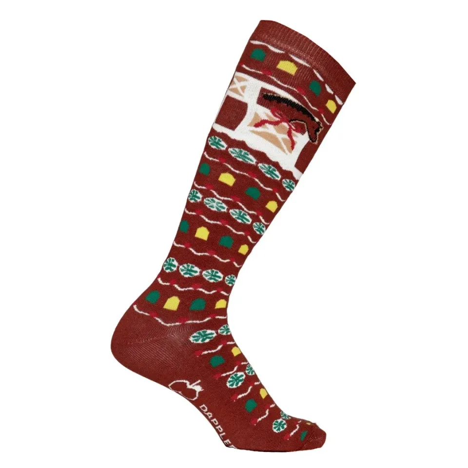Dapplebay Gingerbread Horse sokken sugarplum dames