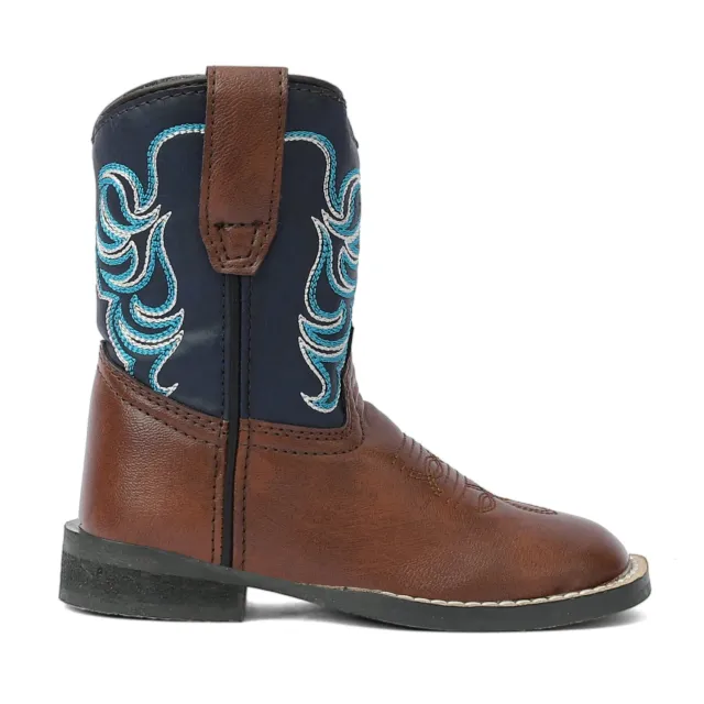 TuffRider Zion Square Toe westernlaarzen kind bruin