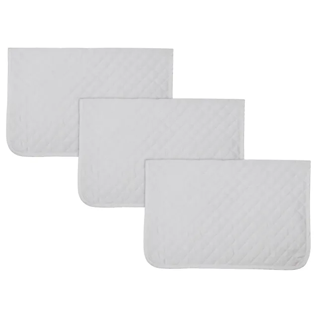 TuffRider Baby Pad dekje wit 3-pack standaard