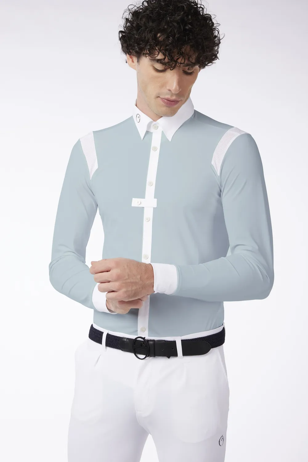 Vestrum Duisburg wedstrijdshirt heren optisch wit mesh