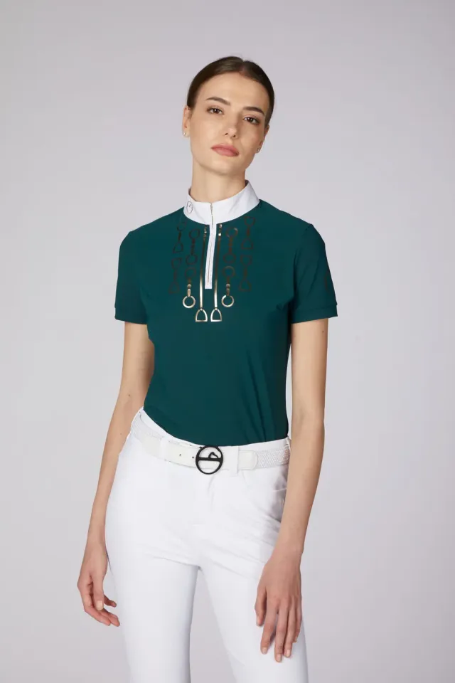 Vestrum Mersin dames wedstrijdshirt wit korte mouw