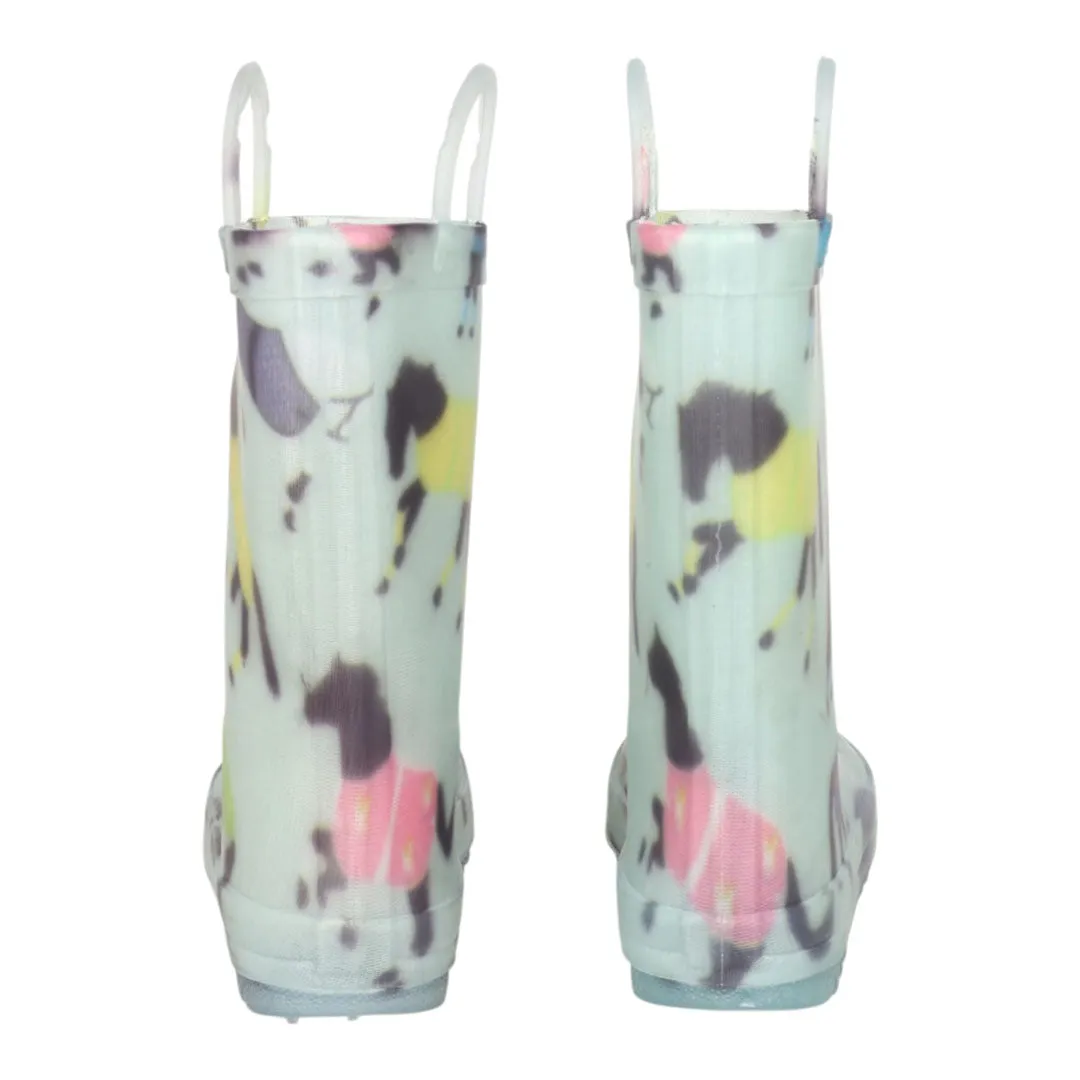 TuffRider BarnMule Pony Pals kinderlaars Blush Stampede waterdicht