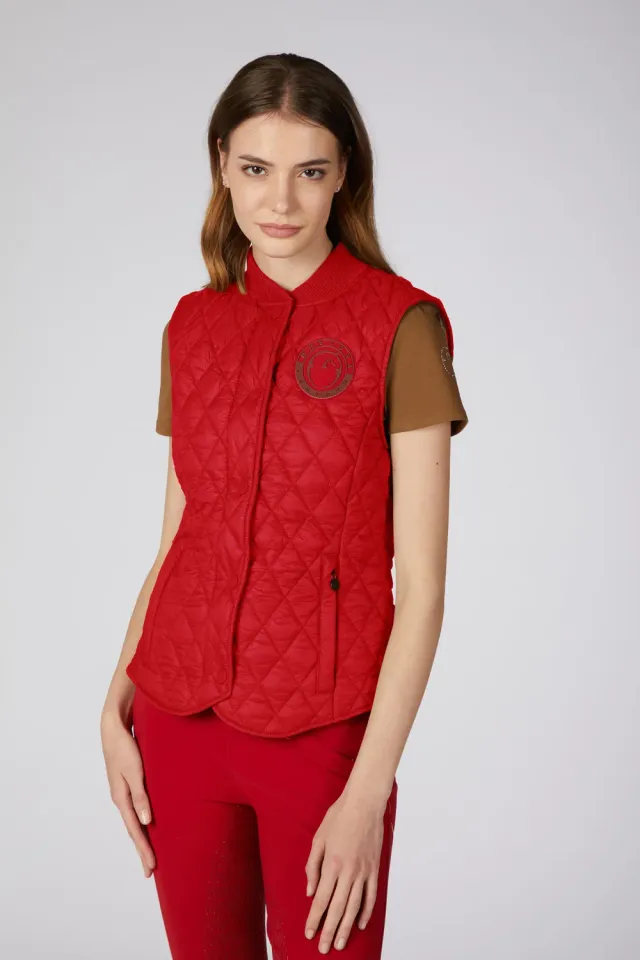 Vestrum Belize bodywarmer dames ruit waterafstotend