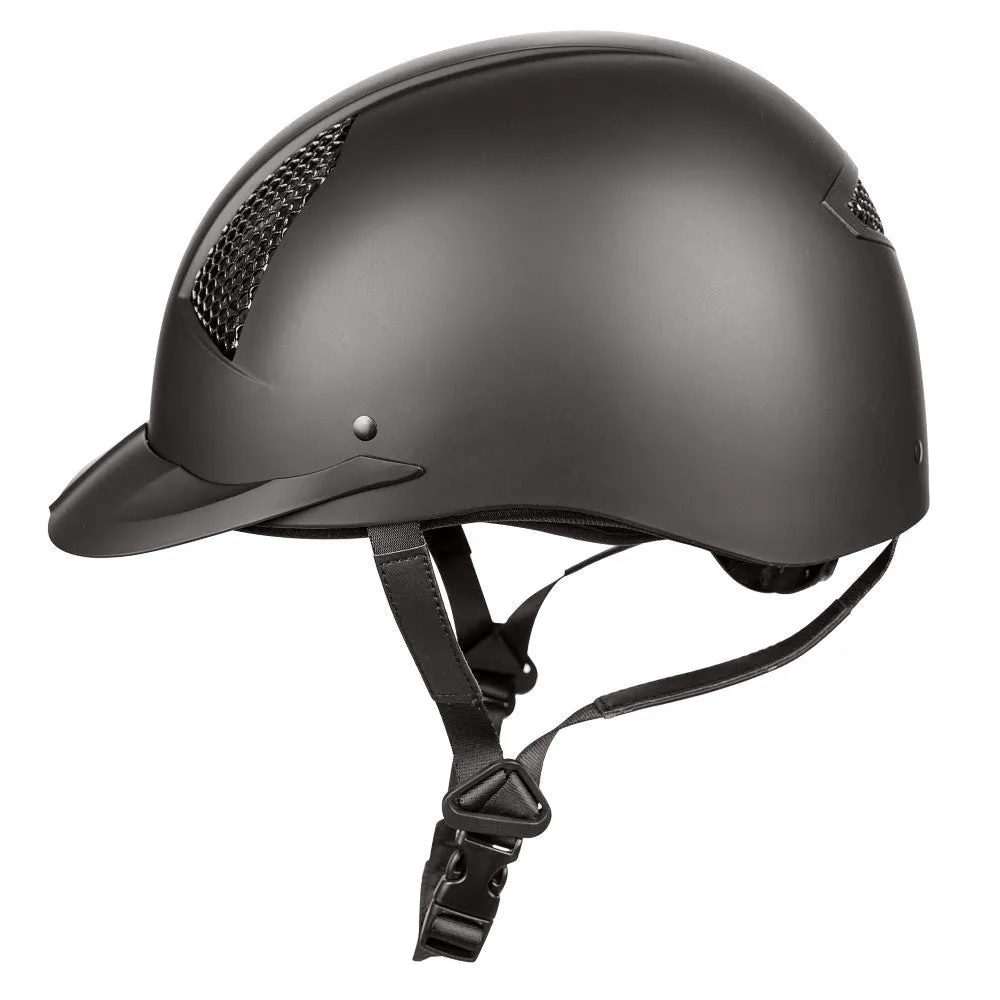 TuffRider Starter cap zwart geventileerd
