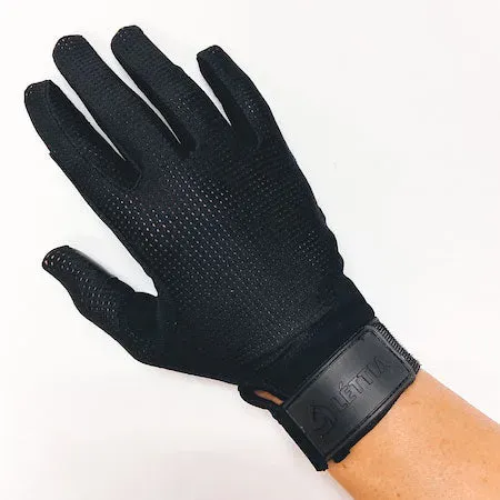 Lettia Shield Mesh rijhandschoenen Zwart 8 ademend