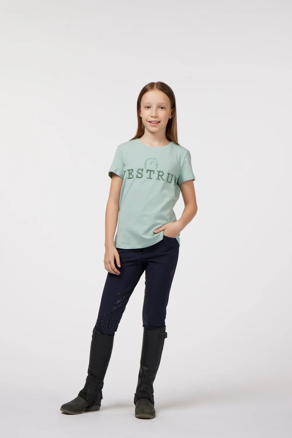 Vestrum Iglesias meisjes T-shirt katoen stretch