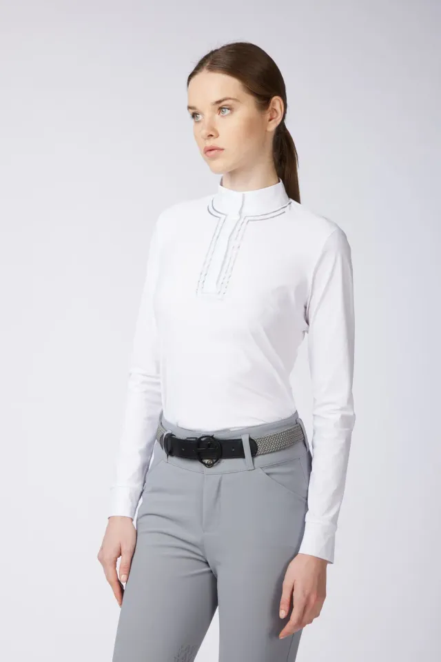 Vestrum Innsbruck wedstrijdshirt dames staande kraag