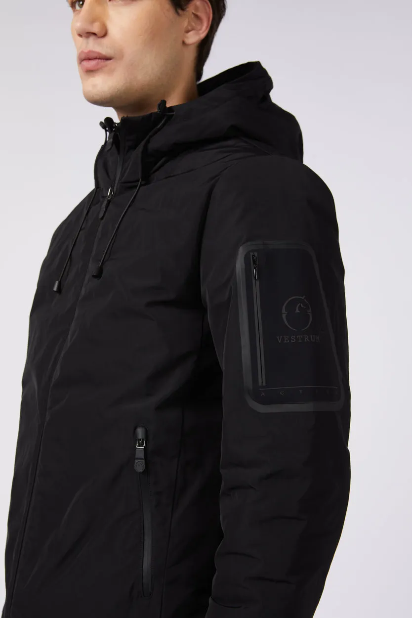 Vestrum Amburgo winterjas heren navy winddicht