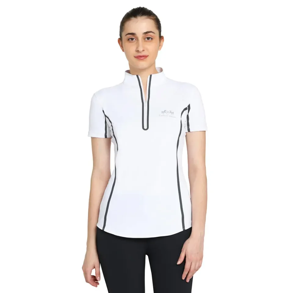Equine Couture Ibiza sportshirt dames wit zwart XL UV