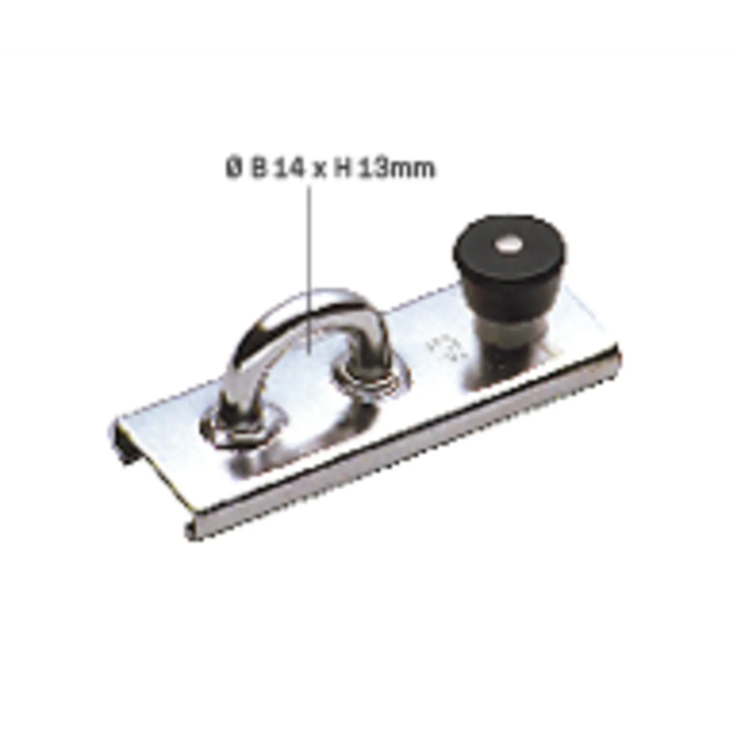 HS Sprenger Genuaslede beugel 20x3 mm roestvast