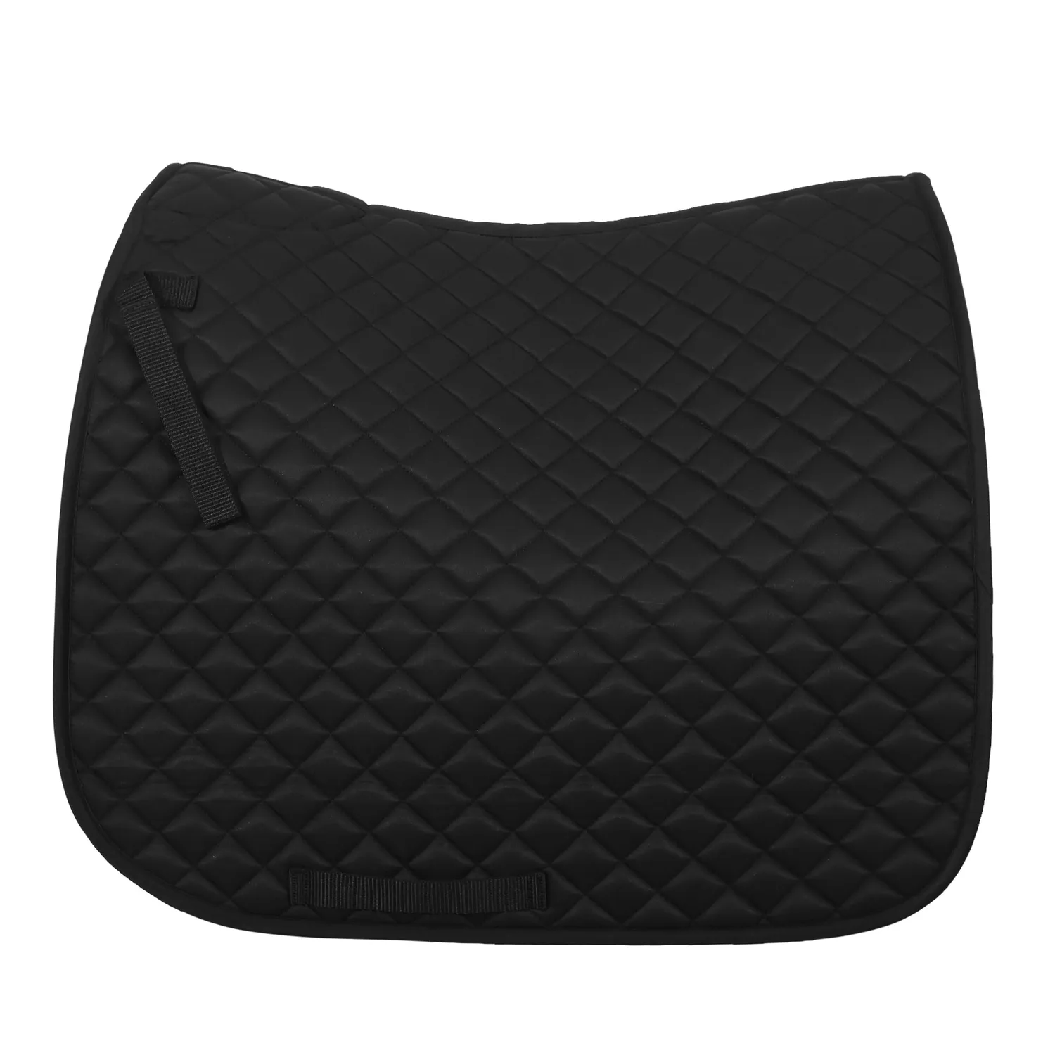 Union Hill dressuurdekje STD zwart ruitquilt baby blauw
