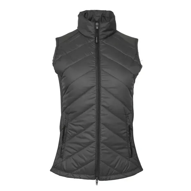 Dapplebay Lady Graphite bodywarmer quilted stretch