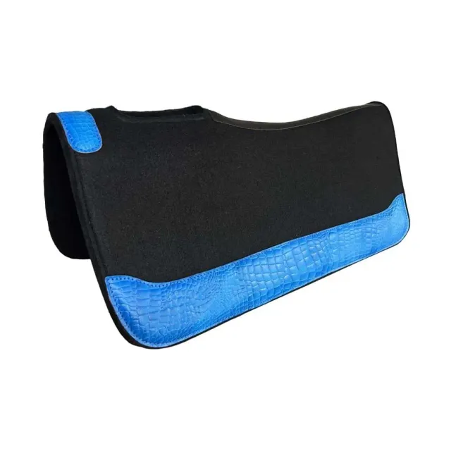 TuffRider Indigo Edge vilt zadelpad Zwart 32x32 3/4"