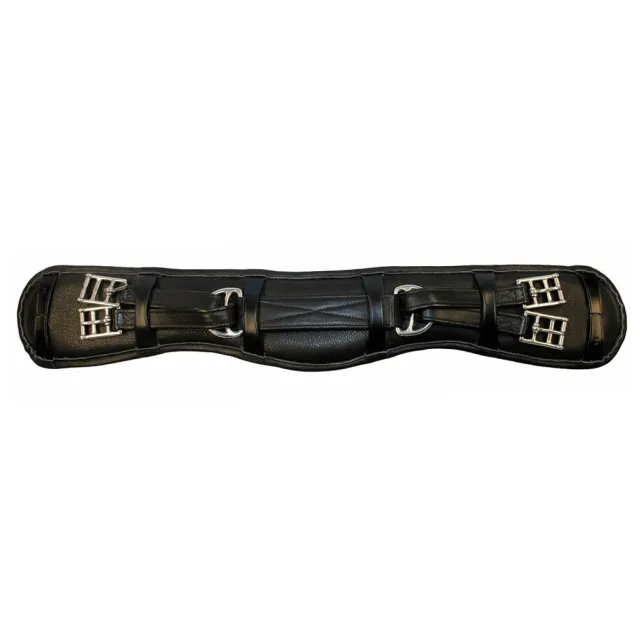 Henri de Rivel Equalizer dressuursingel zwart leer