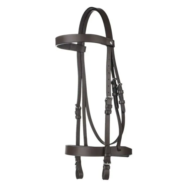 Henri de Rivel polo pelham hoofdstel leer havana cob