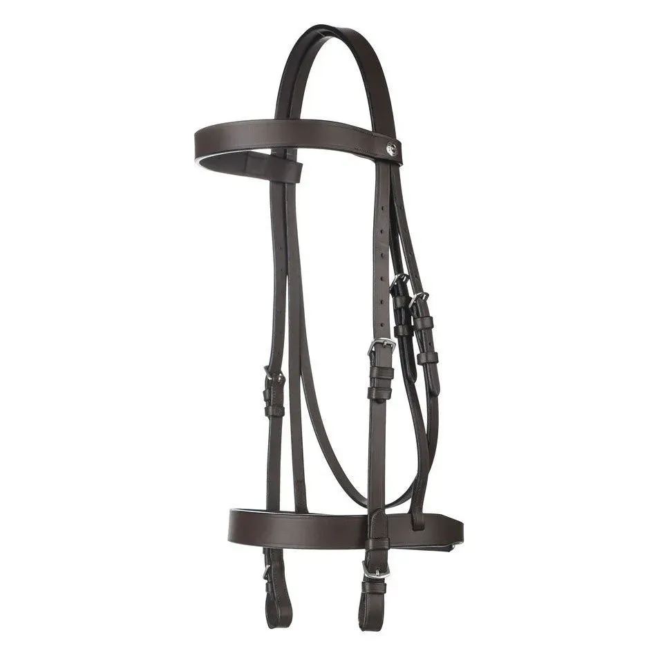 Henri de Rivel polo pelham hoofdstel leer havana cob