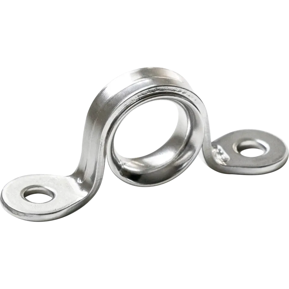Herm Sprenger Fenderoog met kous 10mm roestvrij staal