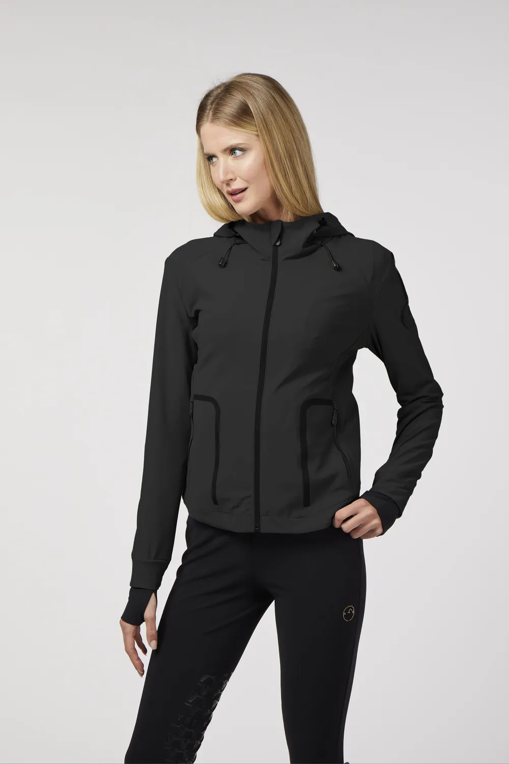 Vestrum Sanremo softshell dames capuchon waterafstotend