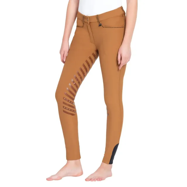 Equine Couture Nora dames rijbroek Safari kniepatches