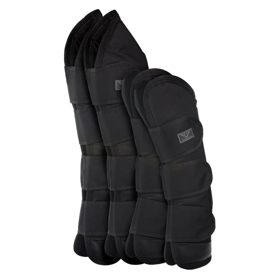 TuffRider 600D transportbeschermers navy cob set 4