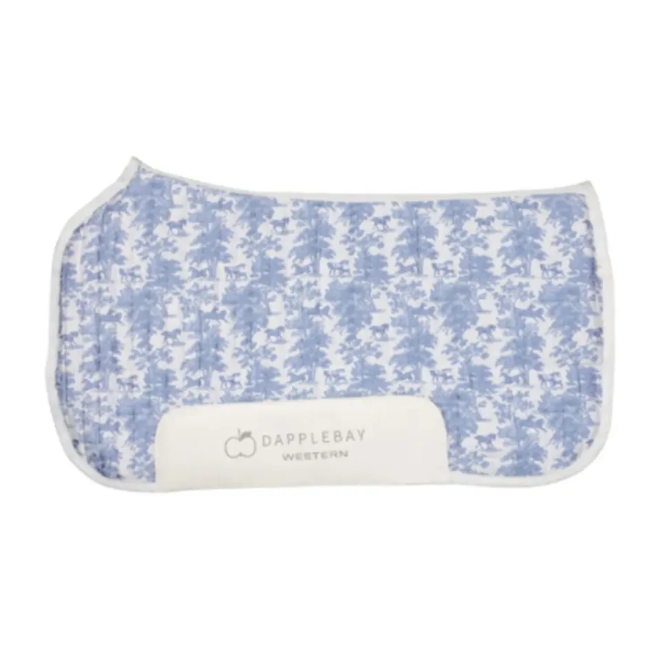 Dapplebay Equestrian Toile western zadelpad Moonrise Full vilt