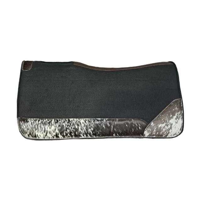 TuffRider Talisman zadelpad zwart 32x32 vilt 1 inch