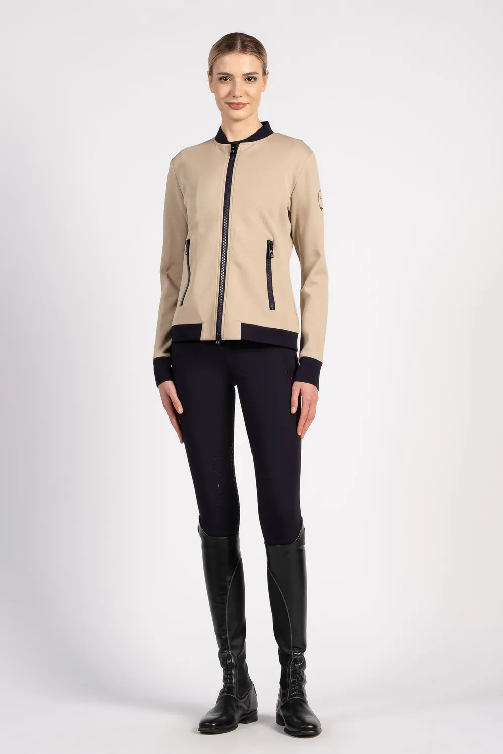 Vestrum Betelgeuse Sweater Dames Navy Met Rits