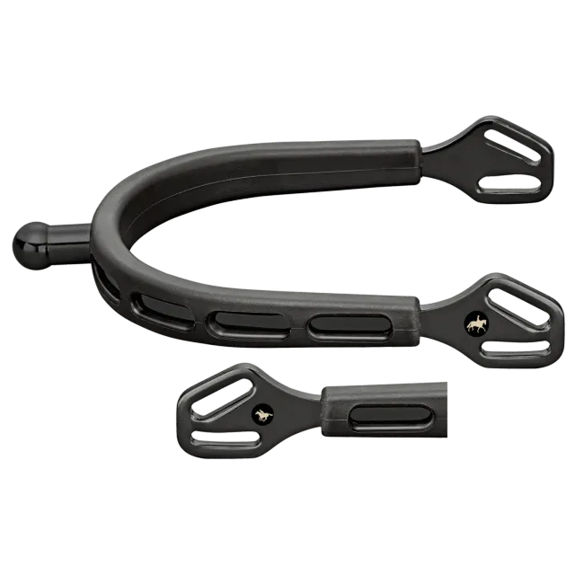 Herm Sprenger ULTRA fit EXTRA GRIP sporen zwart 20 mm