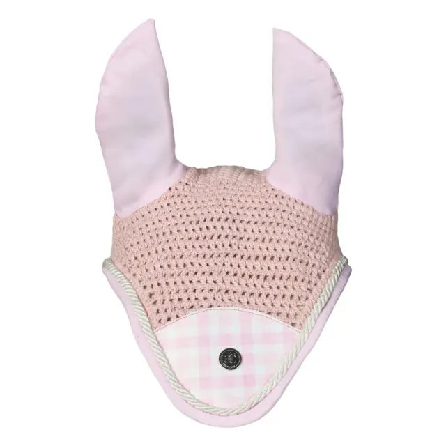 Dapplebay Gingham vliegenmuts roze-wit Cob