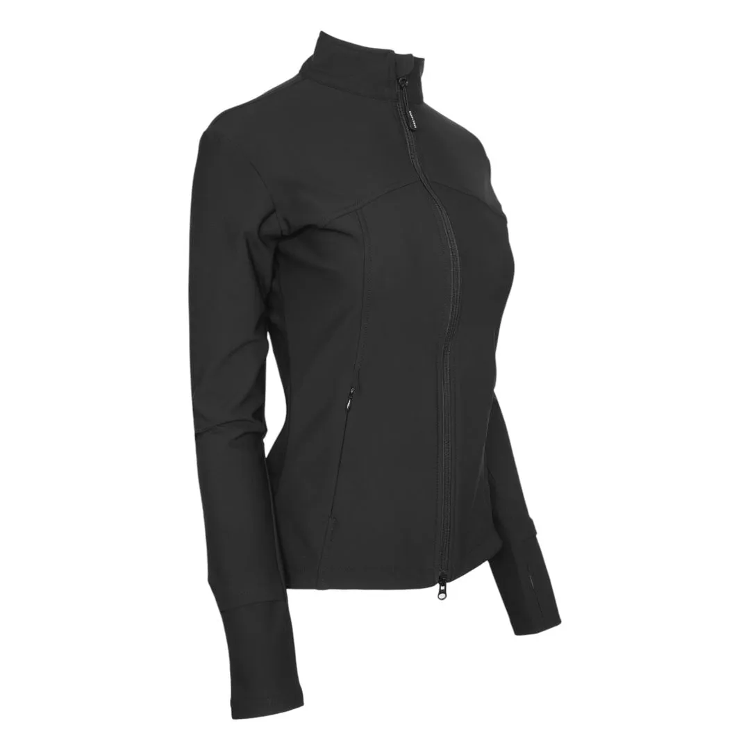 Dapplebay Sport Fit Jacket rijjas navy compressie duimgat