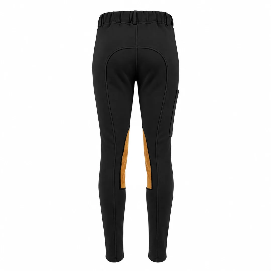 TuffRider Cotton Naturals dames rijbroek navy katoen