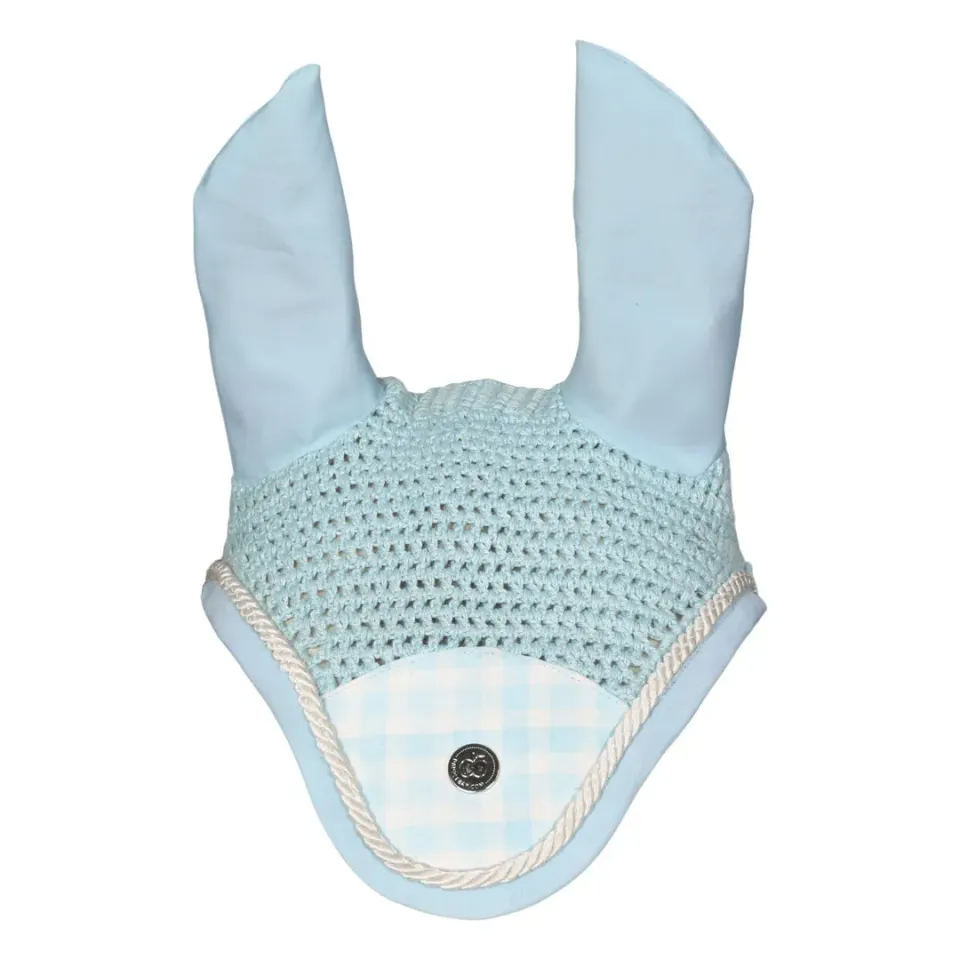 Dapplebay Gingham vliegenmuts blauw-wit ruit