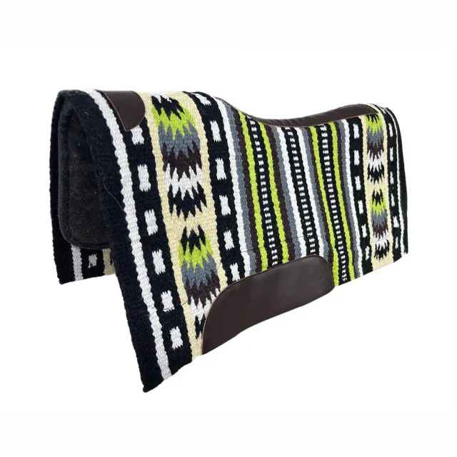TuffRider Single Weave Western Zadelpad 34x36 Multi-001 wol