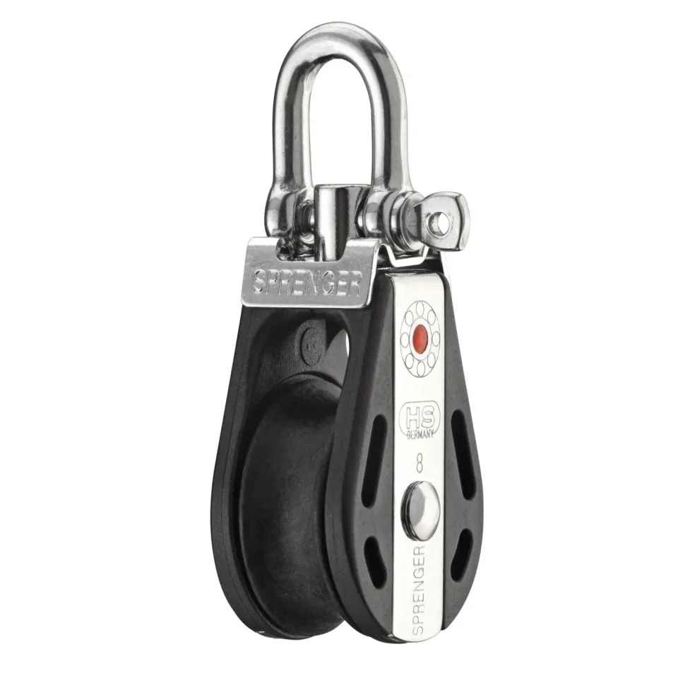 HS Sprenger S-Block kogelgelagerd blok 8mm met arretierset