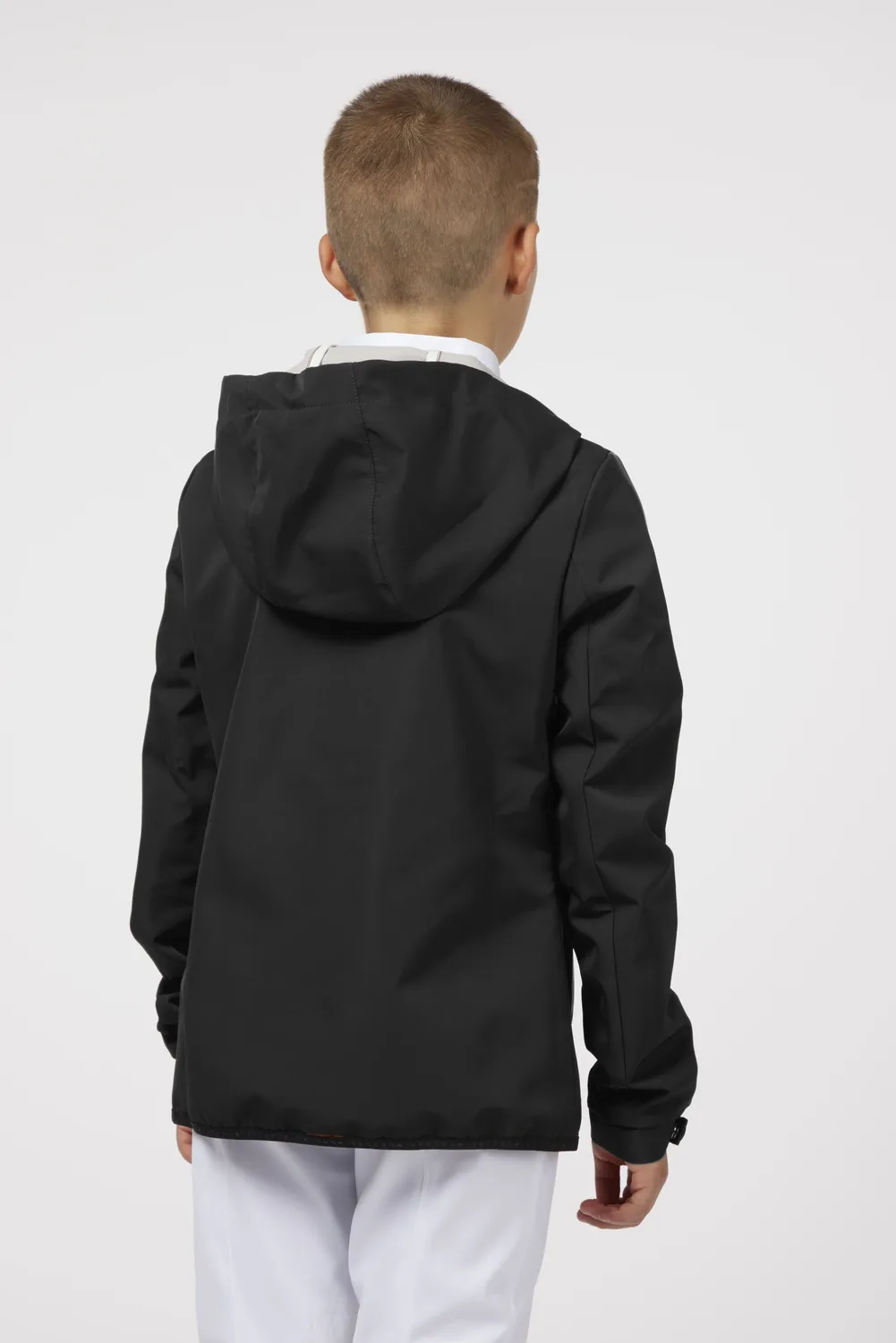 Vestrum Tortoreto kinderjas zwart waterafstotend unisex