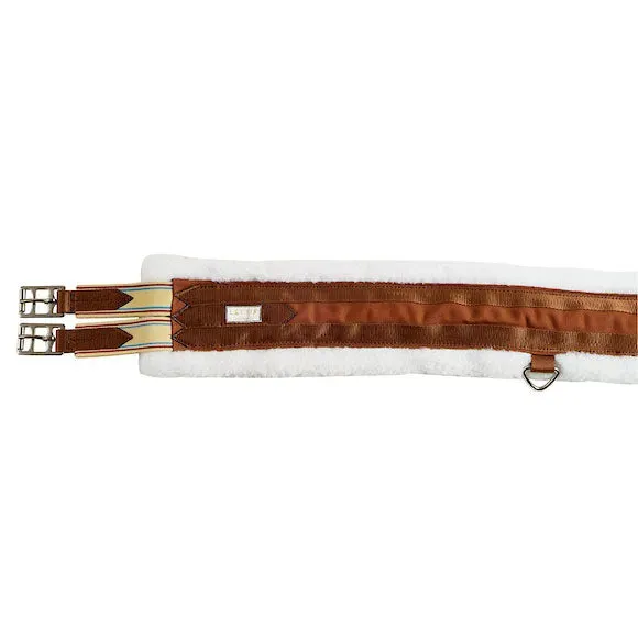 Lettia fleece singel bruin 48