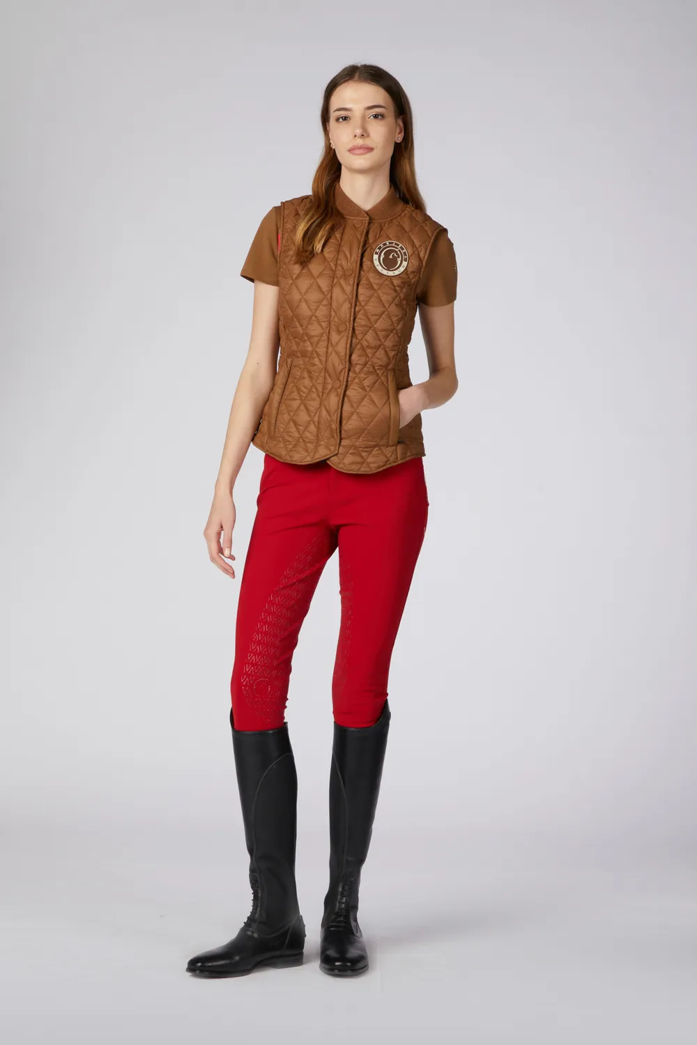 Vestrum Belize bodywarmer dames ruit waterafstotend