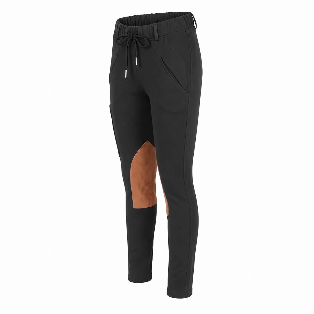 TuffRider Cotton Naturals Schoolers kinderrijbroek Navy