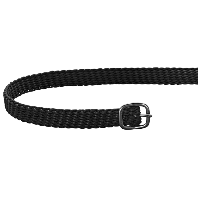 HS Sprenger Sporenriemen 45 cm Perlon Zwart