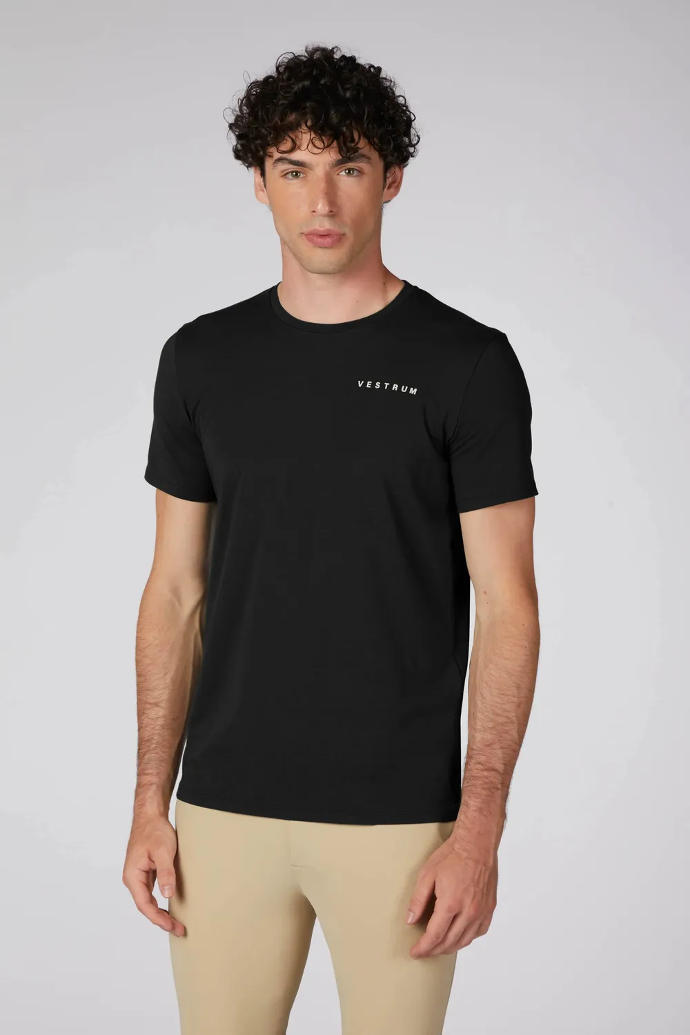 Vestrum Hasselt heren T-shirt stretchkatoen met logo